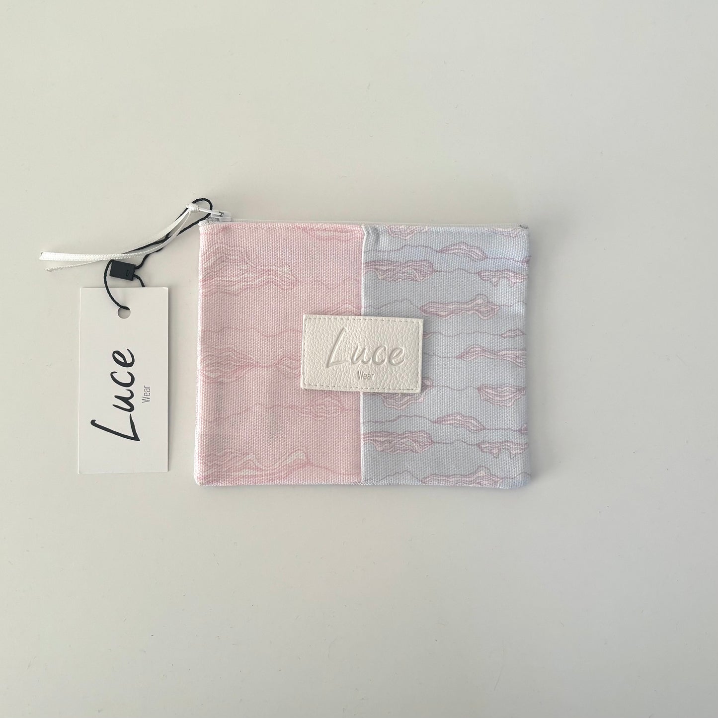 lucewear: petit pochette en tissu rose