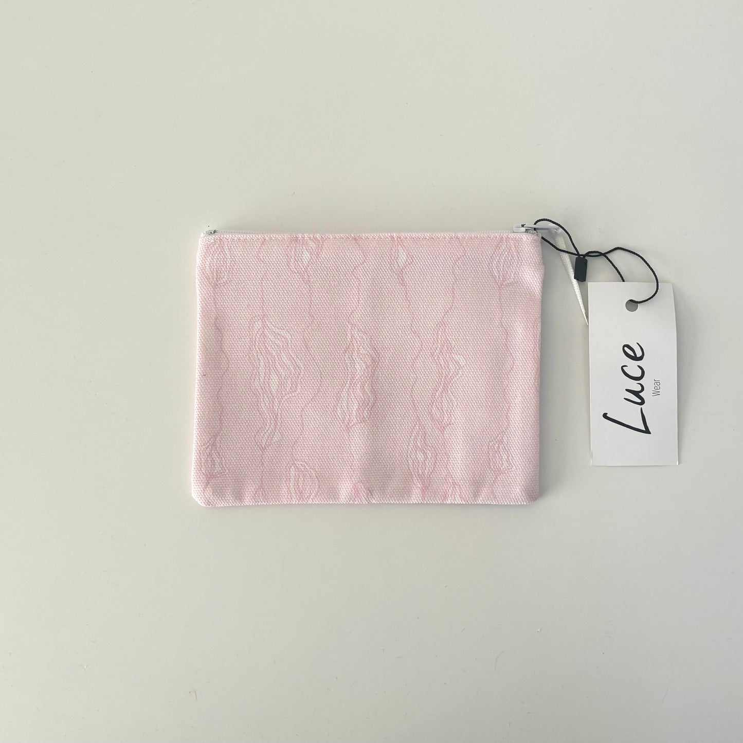 lucewear: petit pochette en tissu rose