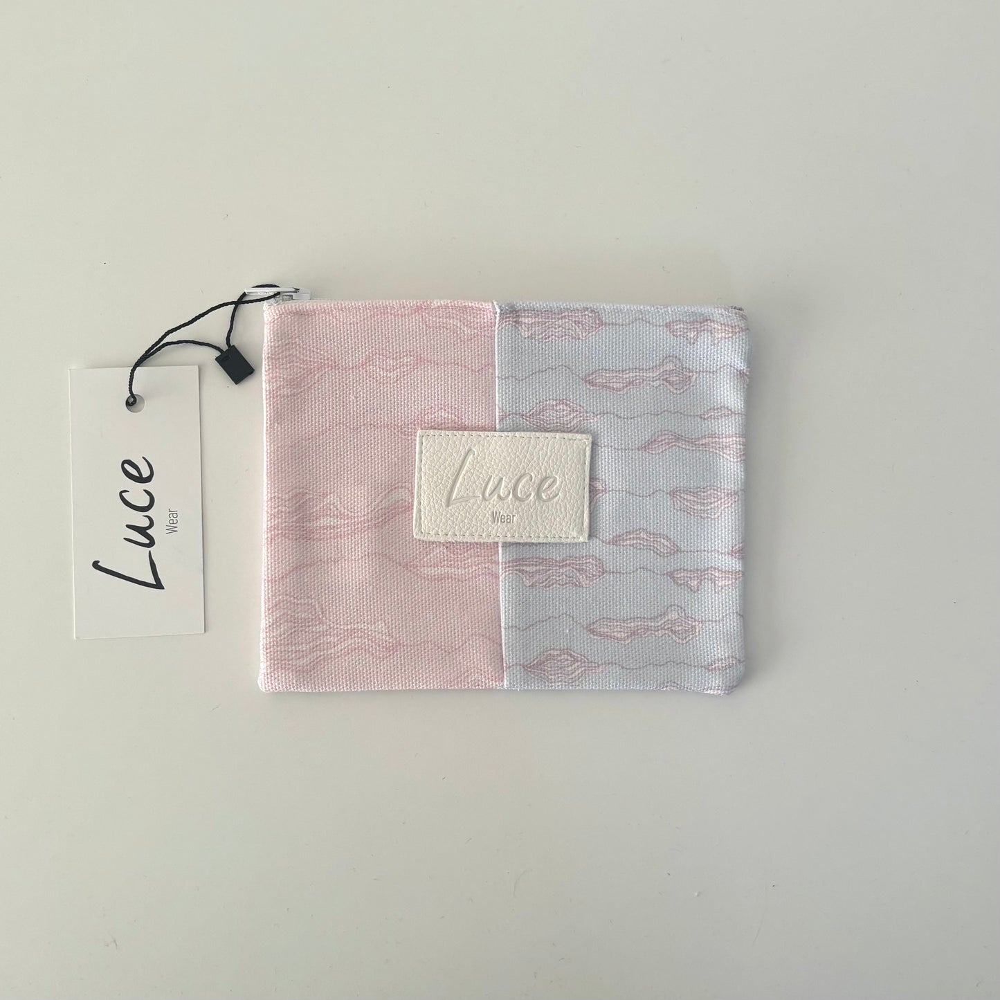 lucewear: petit pochette en tissu rose