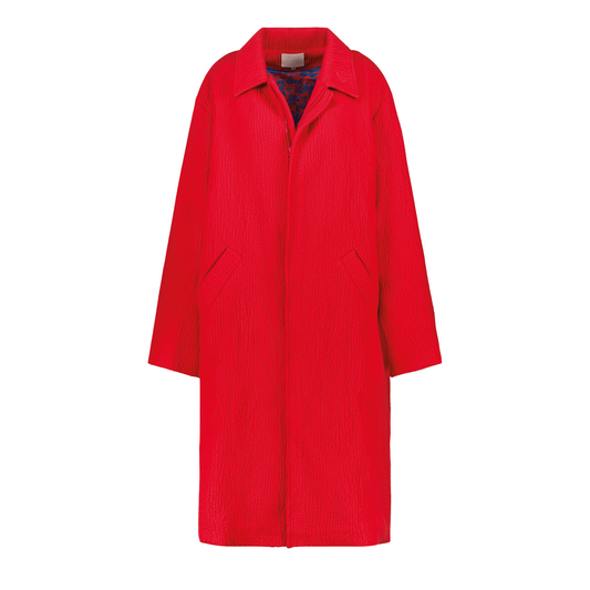 Manteau long JACK rouge