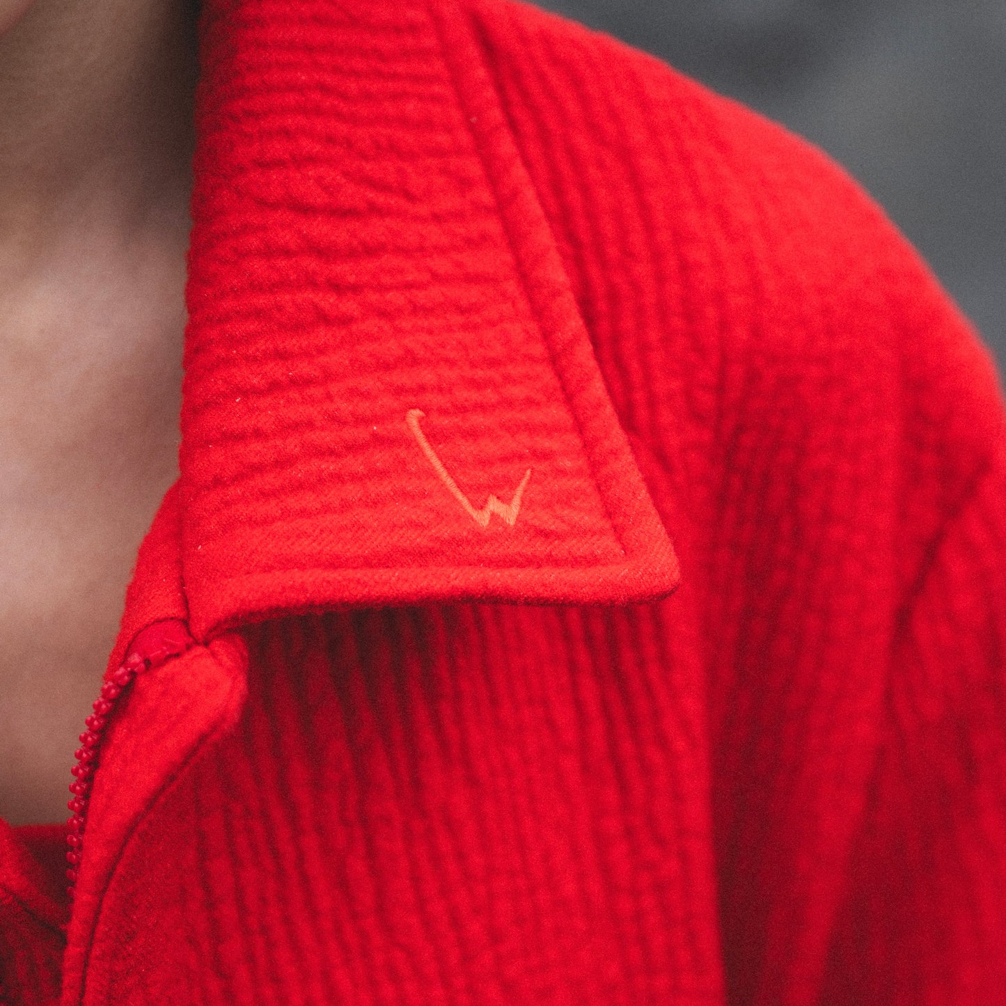 Manteau long JACK rouge