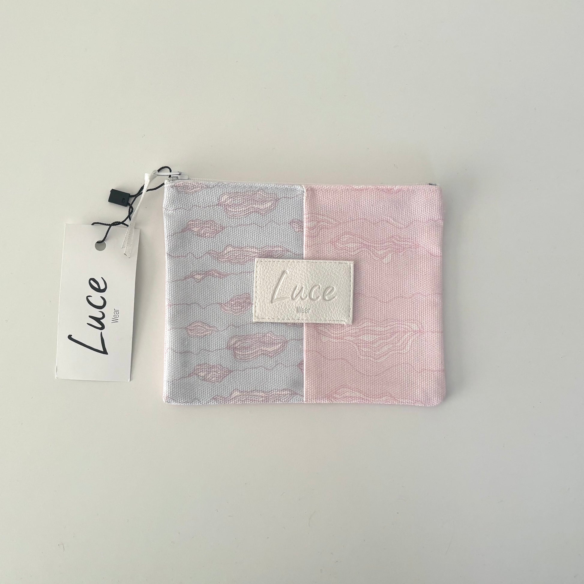 lucewear: petit pochette en tissu rose