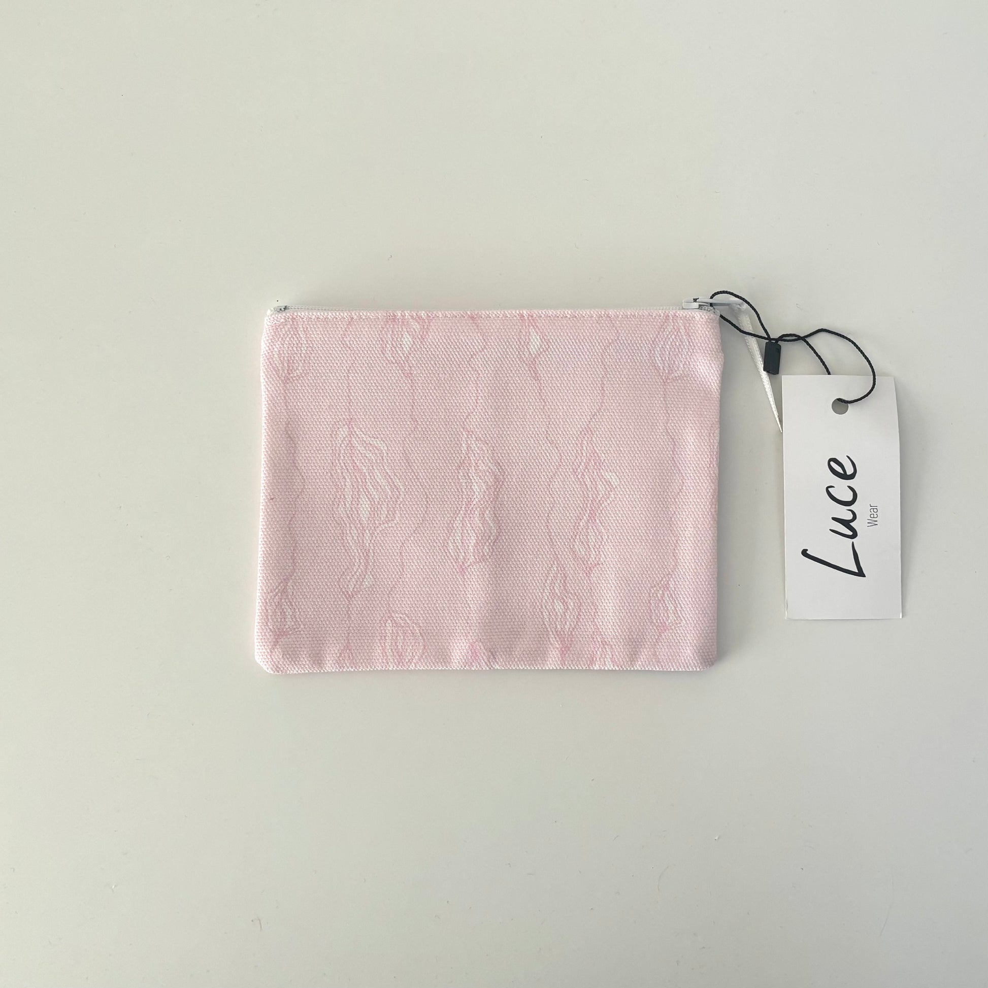 lucewear: petit pochette en tissu rose
