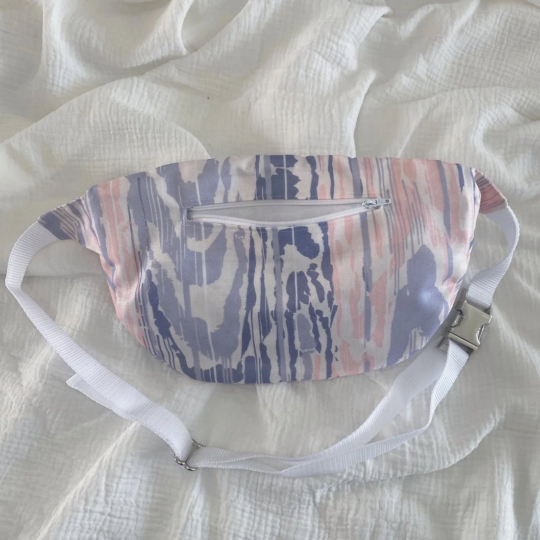 maxi sac banane rose dos - lucewear