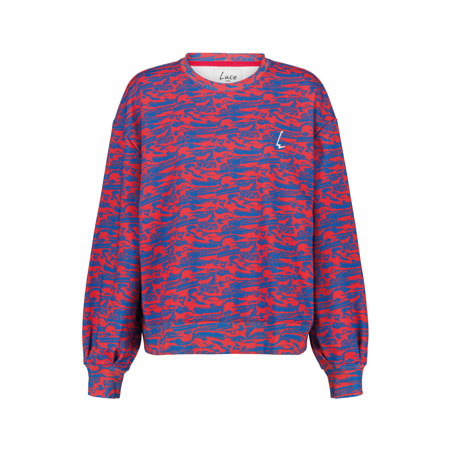 Sweatshirt imprimé MILO Casse rouge